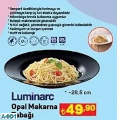 LUMİNARC OPAL MAKARNA TABAĞI LUMİNARC OPAL MAKARNA TABAĞI
